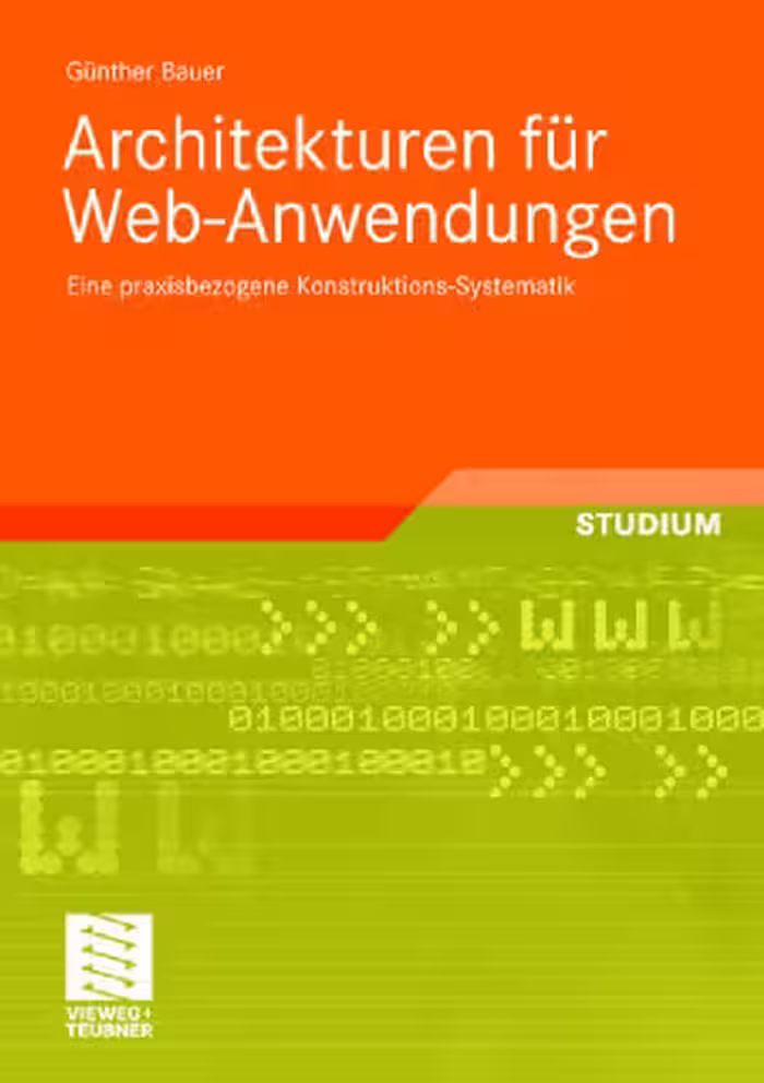 خرید و دانلود نسخه کامل کتاب Architekturen fur Web-Anwendungen: Eine praxisbezogene Konstruktions-Systematik