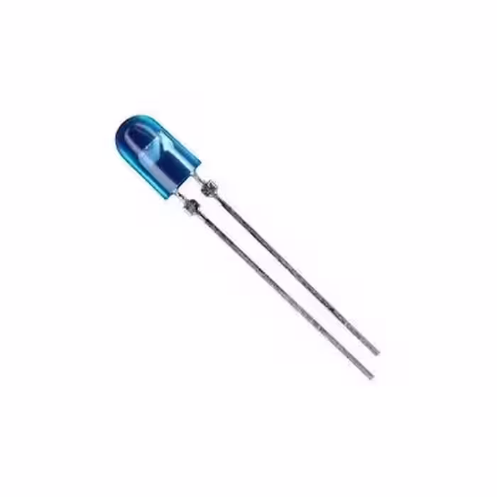 LED OVAL BLUE 5mm اوال  آبی تیره