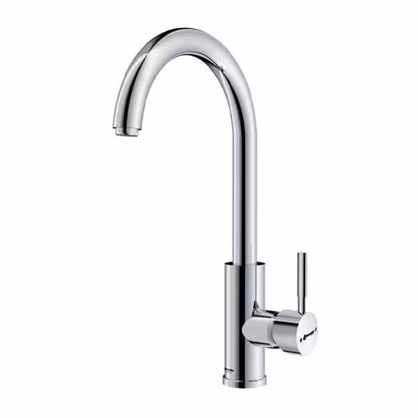 شیر ظرفشویی شودر مدل موناکو پلاس کروم مات