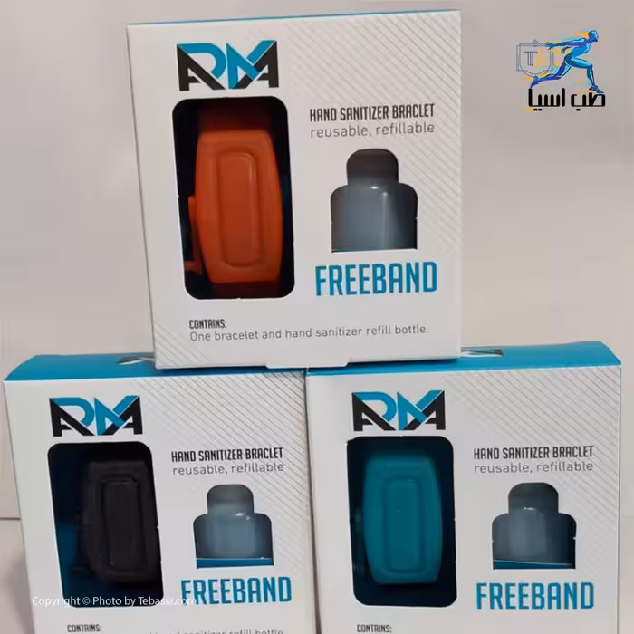 دستبند ضدعفونی سیلیکونی