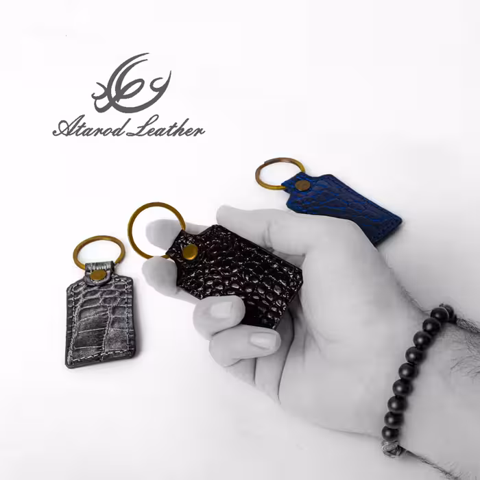 جاکلیدی چرم عطارد مدل C09 مجموعه 3 عددی