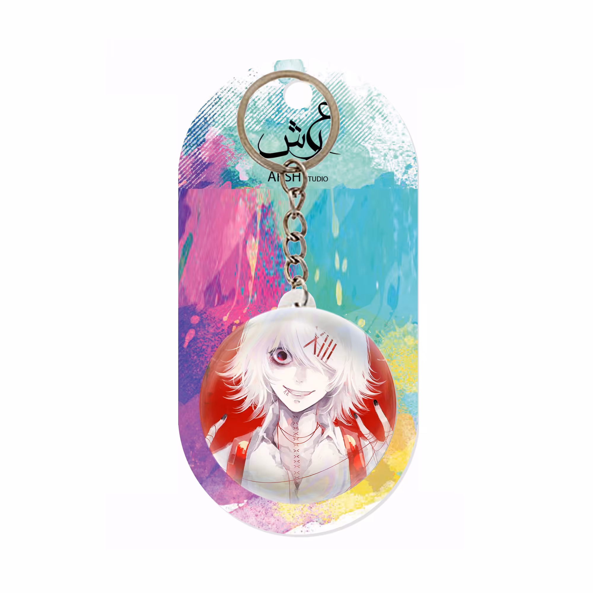 جاکلیدی عرش مدل توکیو غول Tokyo Ghoul کد Asj3123