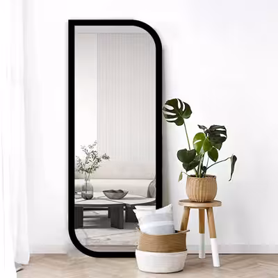 آینه مدل قدی چوبی طرح بینا کد w-160