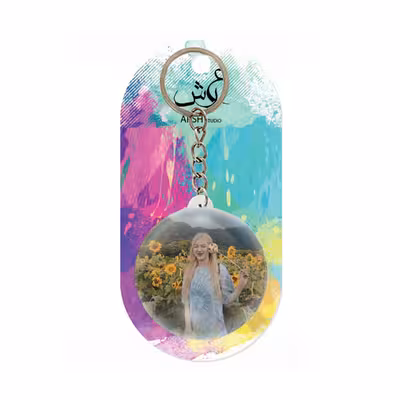 جاکلیدی عرش مدل بلک پینک کد Asj1104