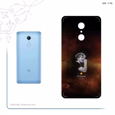 برچسب پوششی ماهوت مدل Ed Sheeran مناسب برای گوشی موبایل شیائومی REDMI 5