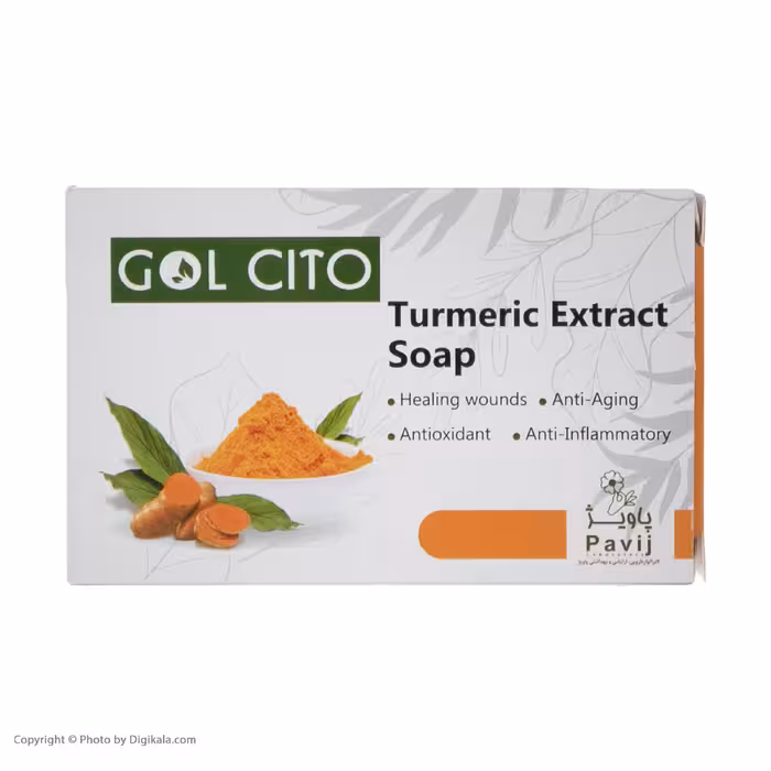 صابون گل سیتو مدل زرد چوبه وزن 100 گرم مجموعه 3 عددی