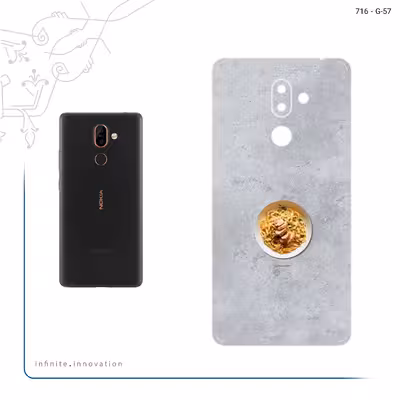 برچسب پوششی ماهوت مدل Pasta مناسب برای گوشی موبایل نوکیا 7 Plus