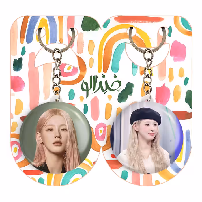 جاکلیدی خندالو مدل میون گروه جی آیدل GIdle کد 1951819517 مجموعه 2 عددی