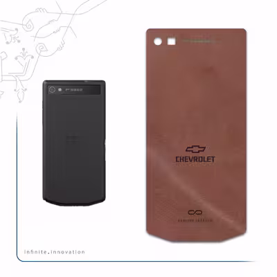 برچسب پوششی ماهوت مدل MNL-CHVRLT مناسب برای گوشی موبایل بلک بری P9982