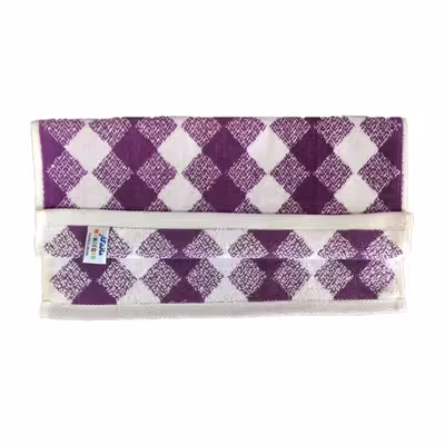 حوله دست و صورت ماندگار مدل لوزی سایز 40x80 سانتی متر