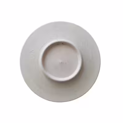 بشقاب دیوار کوب سفالی طرح ماه