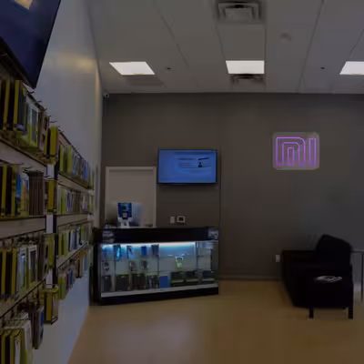 چراغ دیواری نئون دیزاین طرح Xiaomi-GL_PR