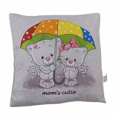 سرویس روتختی نوزاد مدل گربه مجموعه 7 عددی