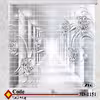 پرده زبرا  مدل سیلوئت زیو 3D1151 سایز 150x150 سانتی متر
