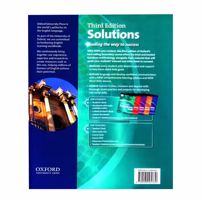 کتاب Solutions Elementry Third Edition اثر Tim Falla And Paul A Davies انتشارات سپاهان