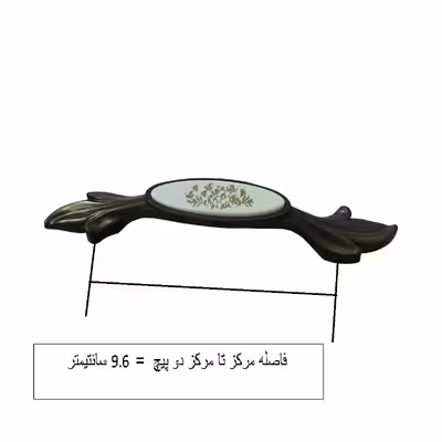 دستگیره کابینت و کمد مدل T96 بسته 5 عددی