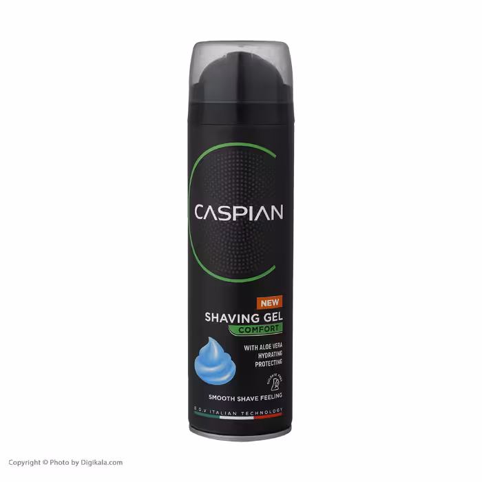 ژل اصلاح کاسپین مدل COMFORT حجم 200 میلی لیتر