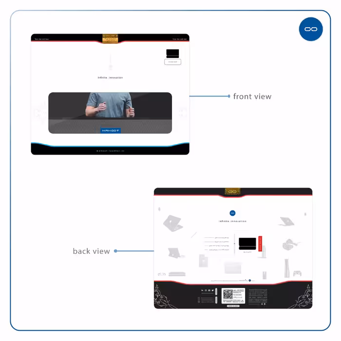 ماوس پد ماهوت مدل PRO- Mark-Zuckerberg