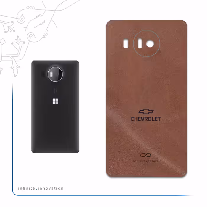 برچسب پوششی ماهوت مدل MNL-CHVRLT مناسب برای گوشی موبایل مایکروسافت Lumia 950 XL