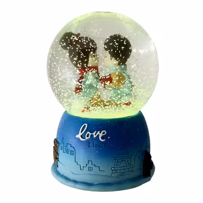 گوی موزیکال مدل Love طرح عشق و شادی کد B4022