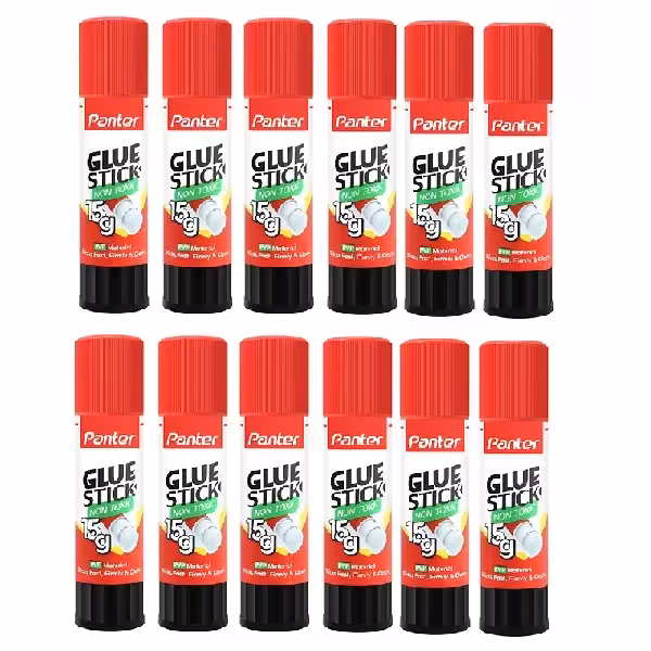 چسب ماتیکی 15 گرمی پنتر کد 415 GS بسته 12 عددی