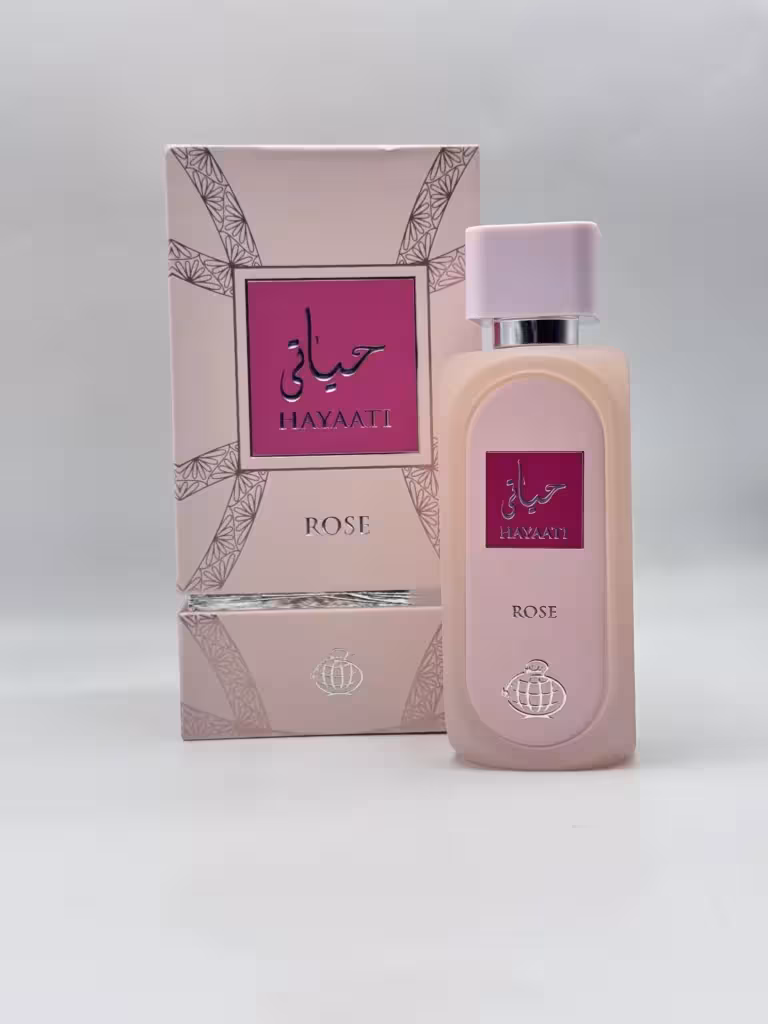 عطر ادکلن زنانه حیاتی رز صورتی فراگرنس ورد Hayaati Rose