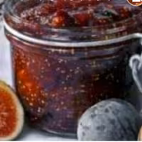 مربا انجیر با شکر قهوه ای