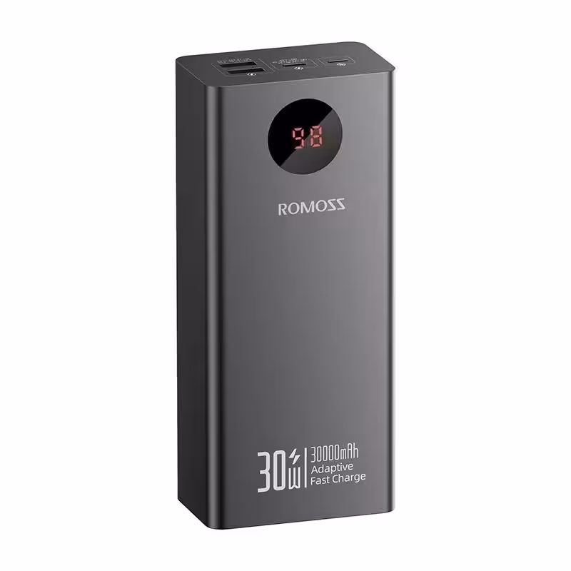 پاوربانک فست شارژ روموس ROMOSS PEA30S 30W ظرفیت 30000 میلی آمپر
