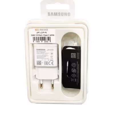 پک شارژر و کابل سامسونگ مدل S10