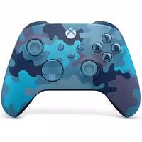 دسته ایکس باکس آبی ارتشی  طرح Mineral Camo