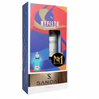عطر جیبی مردانه صندل مدل مفیستو حجم 25 میلی لیتر
