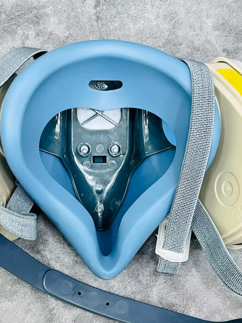 ماسک نیمه صورت سیلیکونی فیلتر دار