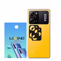 محافظ لنز دوربین لجند مدل قابدار مناسب موبایل شیائومی Poco X5 Pro بسته 2 عددی