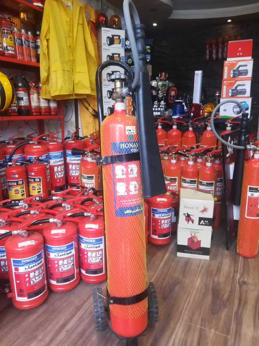 کپسول آتش نشانی 10 کیلوگرم CO2 هونامیک