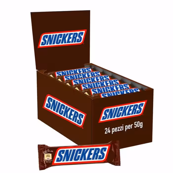 شکلات اسنیکرز باکس 24 عددی snickers