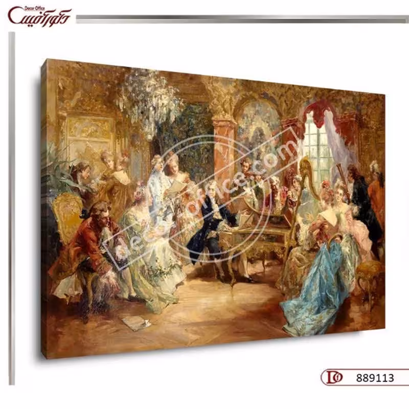 تابلو دیواری کلاسیک R9113