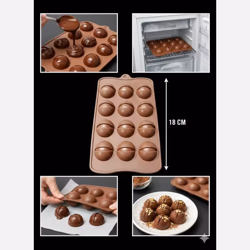 قالب سیلیکونی شکلات کد29