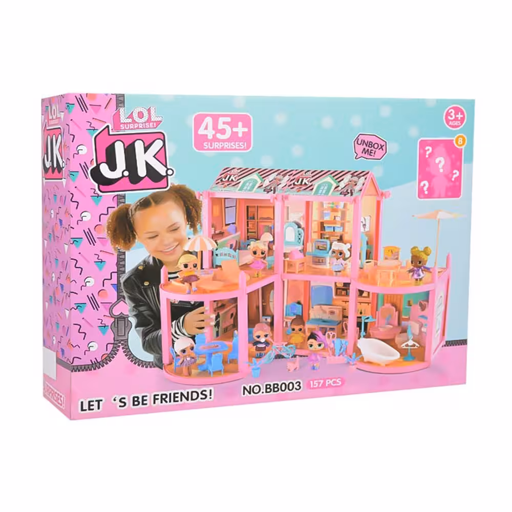 خانه عروسکی مدل JK کد BB003