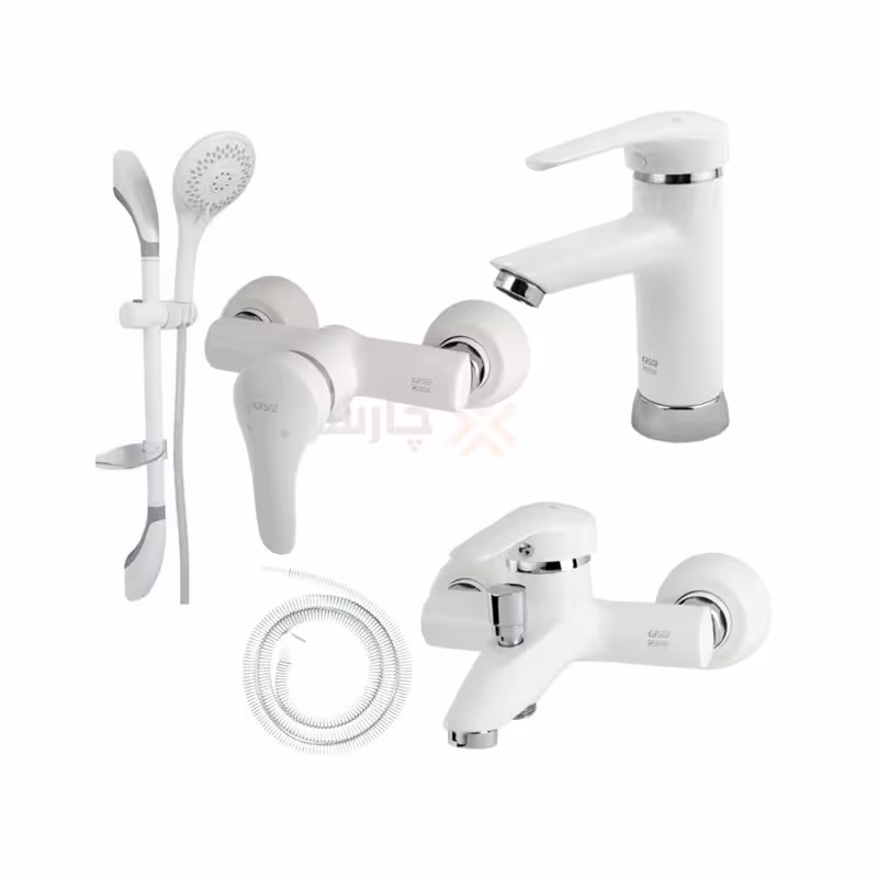 ست پنج تکه کسری مدل آبتین سفید