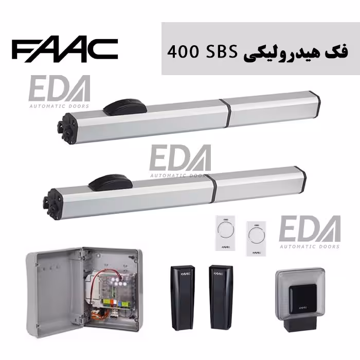 جک هیدرولیکی بازویی دو لنگه فک FAAC 400 SBS
