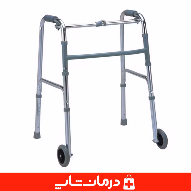 واکر تاشو چرخ دار واکر حلزونی سالمندان