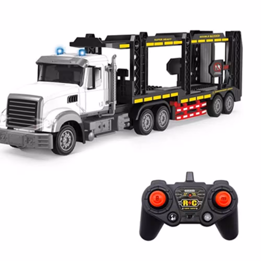 ماشین کنترلی تریلی خودرو بر بزرگ Remote Control TRANSPORT TRUCK کد 185-9