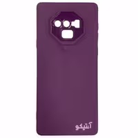 قاب ژله ای Porsche Design محافظ لنزدار مناسب برای Samsung Galaxy Note9-بنفش