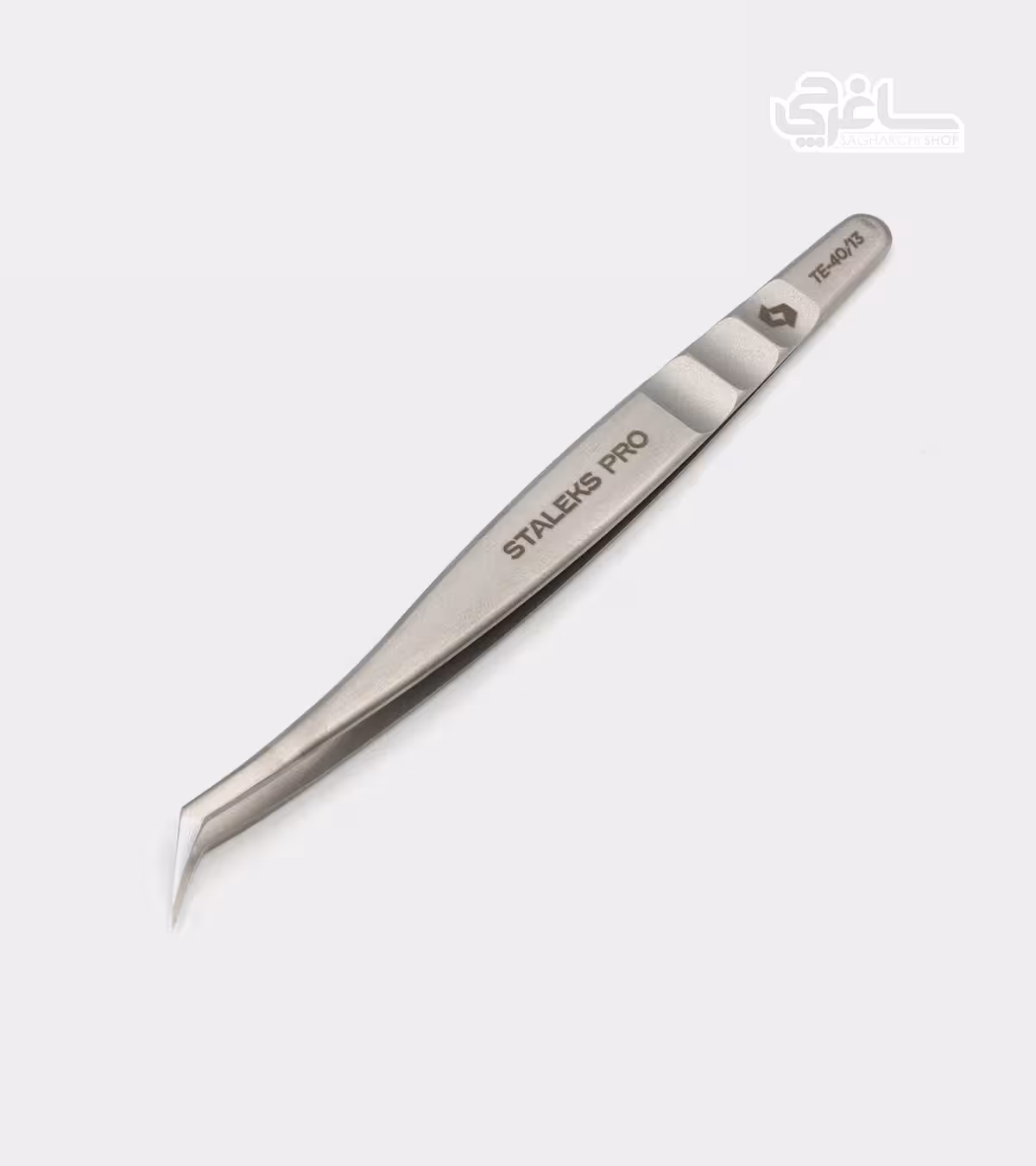 پنس حرفه‌ای مژه برند STALEKS PRO مدل TE-40/13
