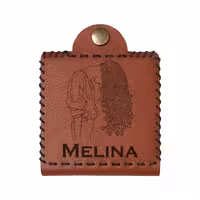 آینه جیبی مدل  اسم ملینا