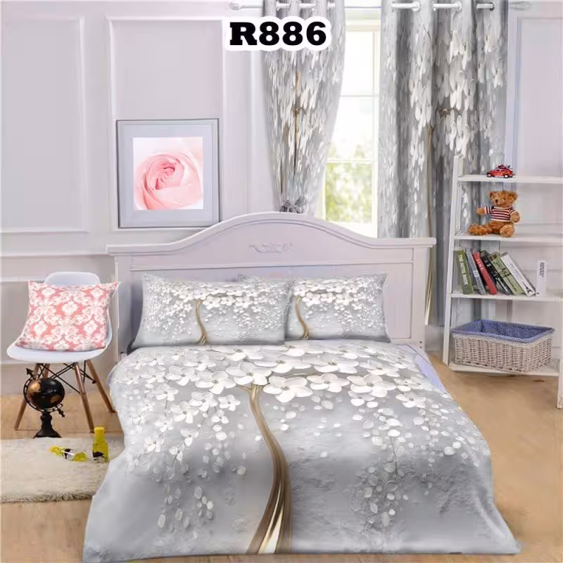 روتختی سه بعدی طرح درخت شکوفه