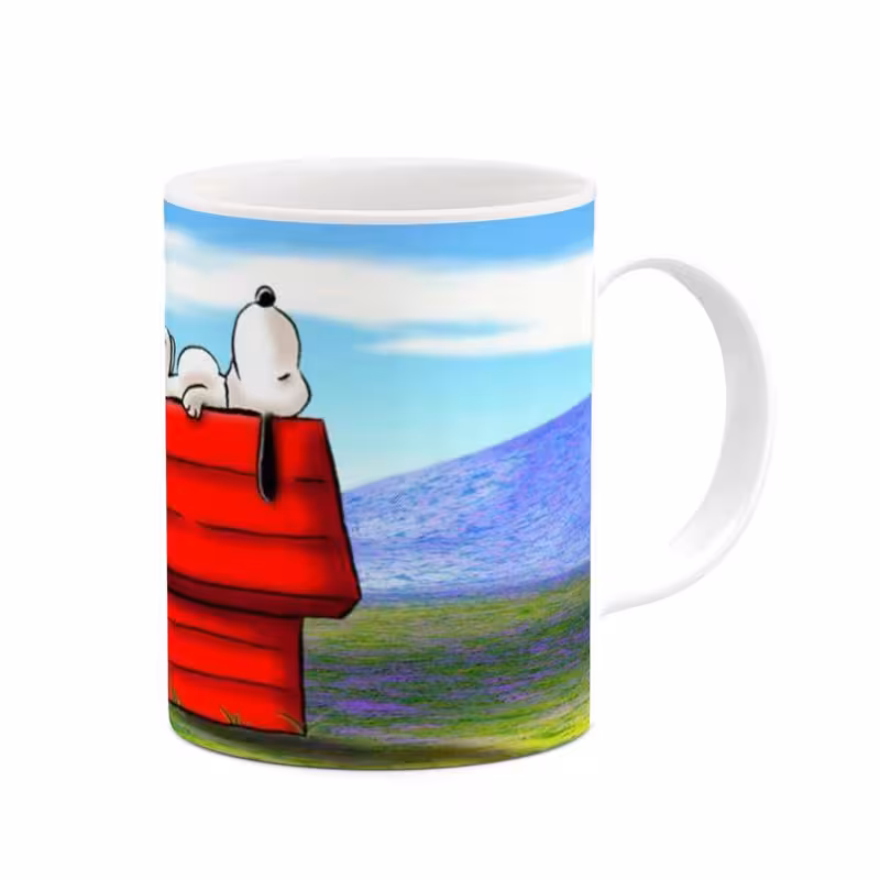 ماگ چیتوکالا مدل کارتون Snoopy کد mgh23103