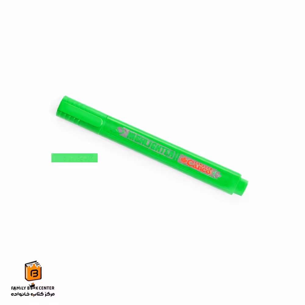 هایلایتر قلمی سبز نئونی کنکو (Canco)