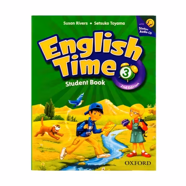 کتاب english time 3 اثر Setsuko Toyama انتشارات oxford