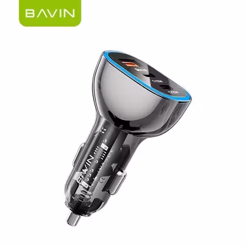 شارژر فندکی فست شارژ باوین Bavin PC978 توان 68 وات